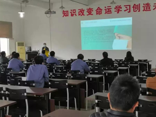 廣東華聲電器開展新型冠狀病毒肺炎疫情防控知識宣講